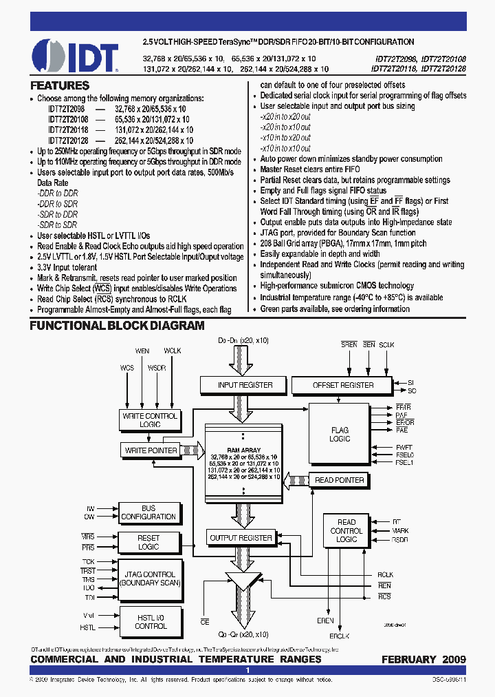 72T2098L6-7BBGI_6662204.PDF Datasheet