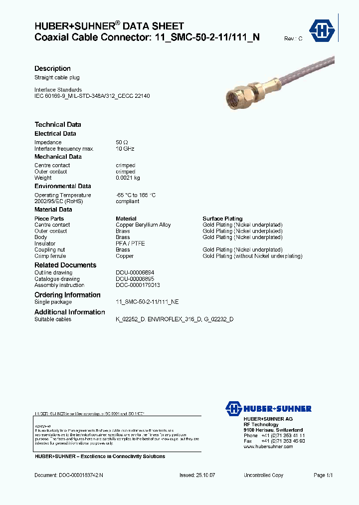 11SMC-50-2-11111NE_6657275.PDF Datasheet