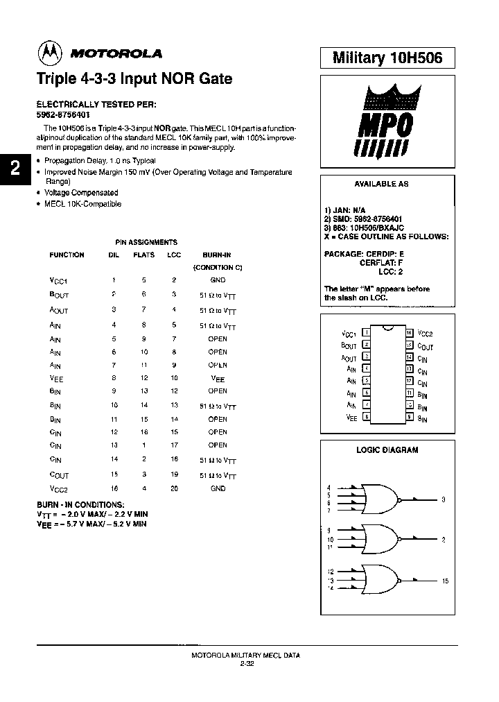 10H506BFAJC_6665659.PDF Datasheet