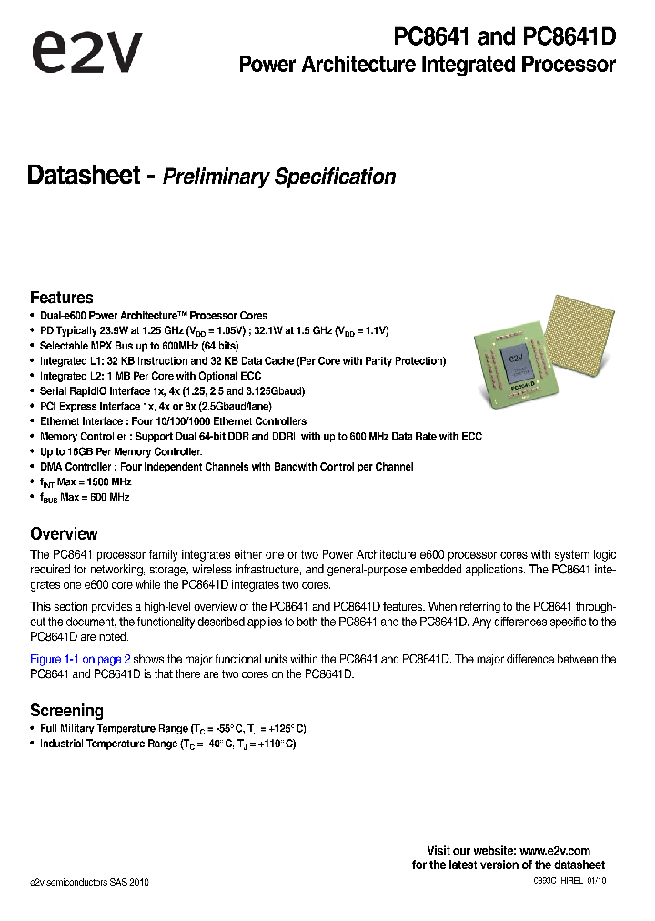 PC8641MGH1333JE_6666779.PDF Datasheet
