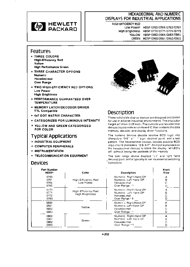 HDSP-0760-S02_6670071.PDF Datasheet