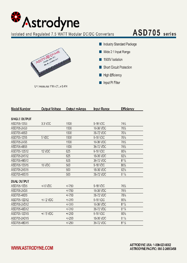 ASD705-12S12_6673567.PDF Datasheet