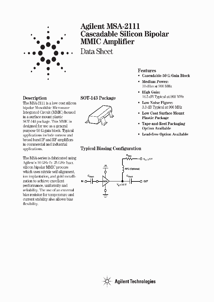 MSA-2111-BLKG_6674628.PDF Datasheet