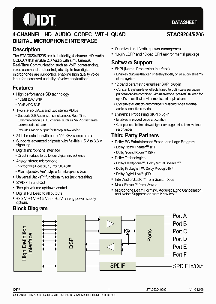 STAC9204X5TAEB2X_6677540.PDF Datasheet
