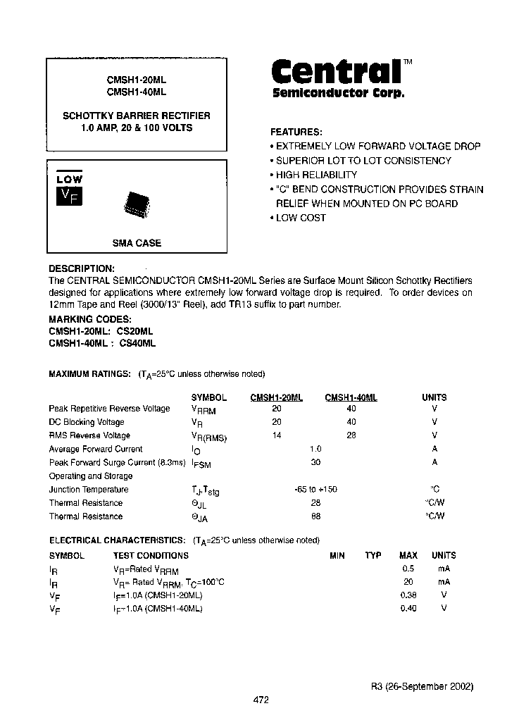 CMSH1-20MLTR13_6677298.PDF Datasheet