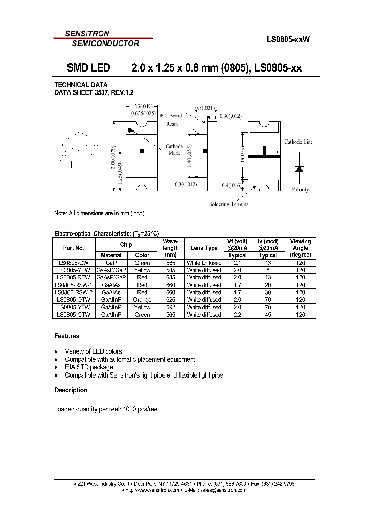 LS0805-OTW_6679004.PDF Datasheet
