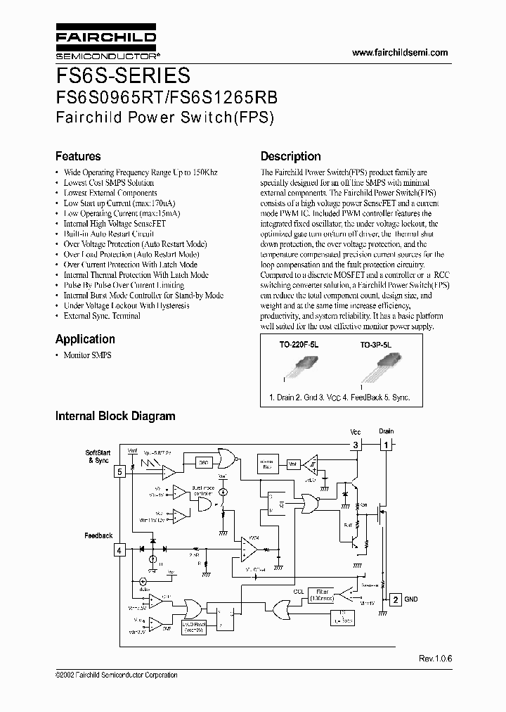 FS6S1265RBSYDTU_6678988.PDF Datasheet