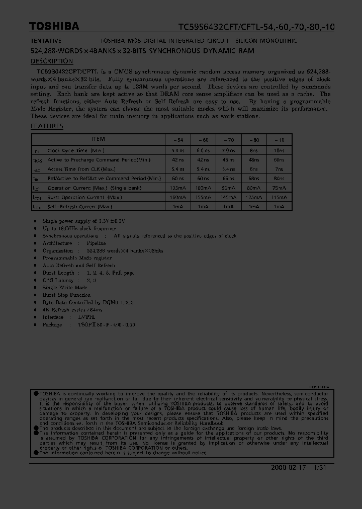 TC59S6432CFT-70_6674011.PDF Datasheet