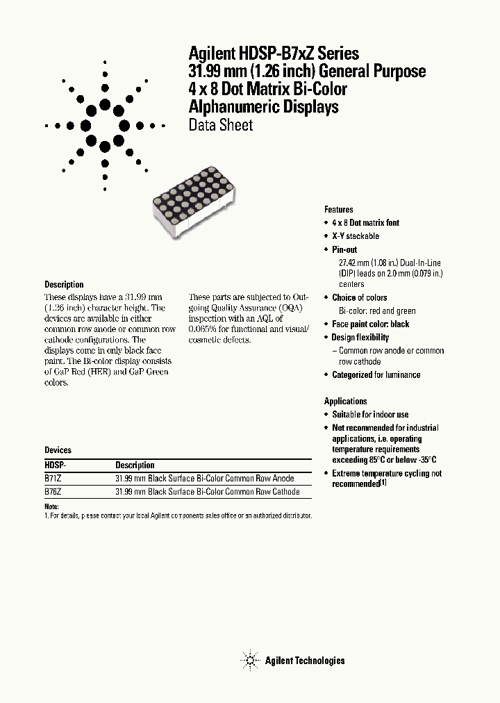 HDSP-B71Z_6682078.PDF Datasheet