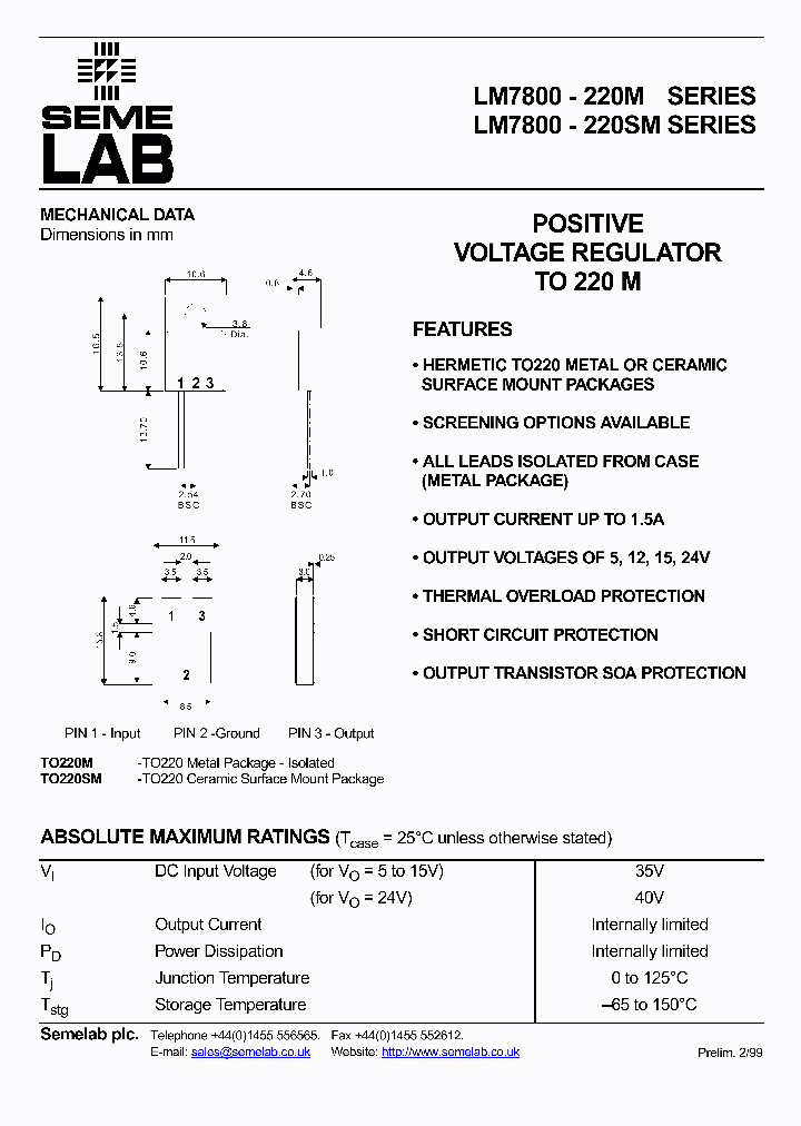 LM7805-220SM_6681365.PDF Datasheet