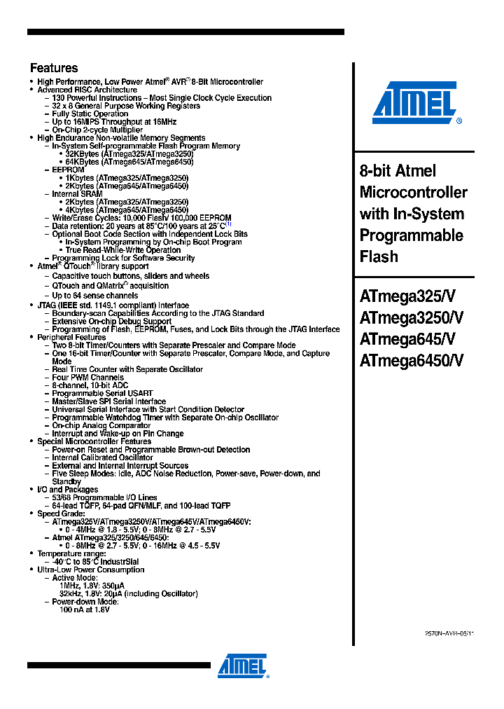 ATTINY167-ESSZ_6682810.PDF Datasheet