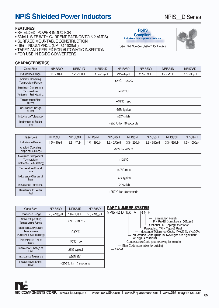 NPIS33D330MTRNF_6684272.PDF Datasheet