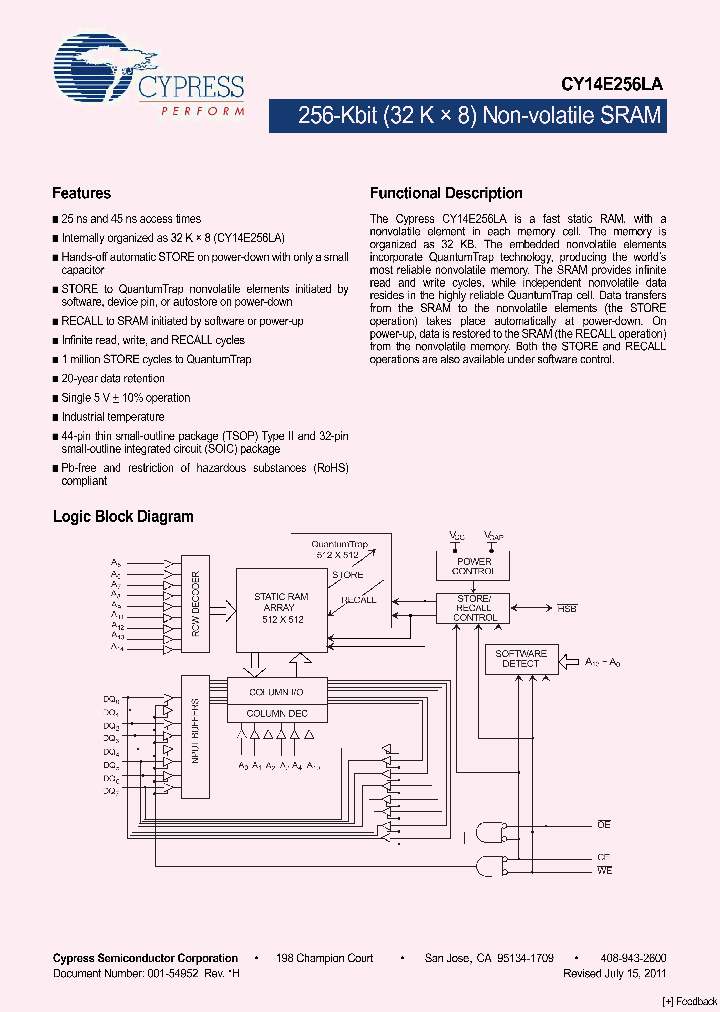 CY14E256LA-SZ25XI_6685324.PDF Datasheet