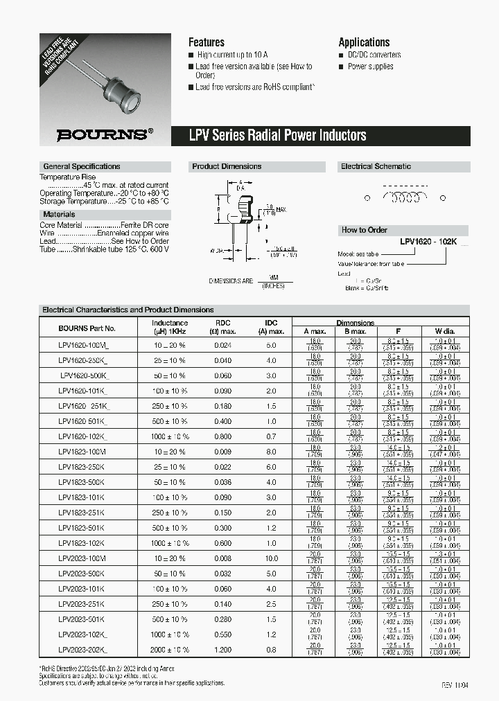 LPV1823-251K_6686092.PDF Datasheet