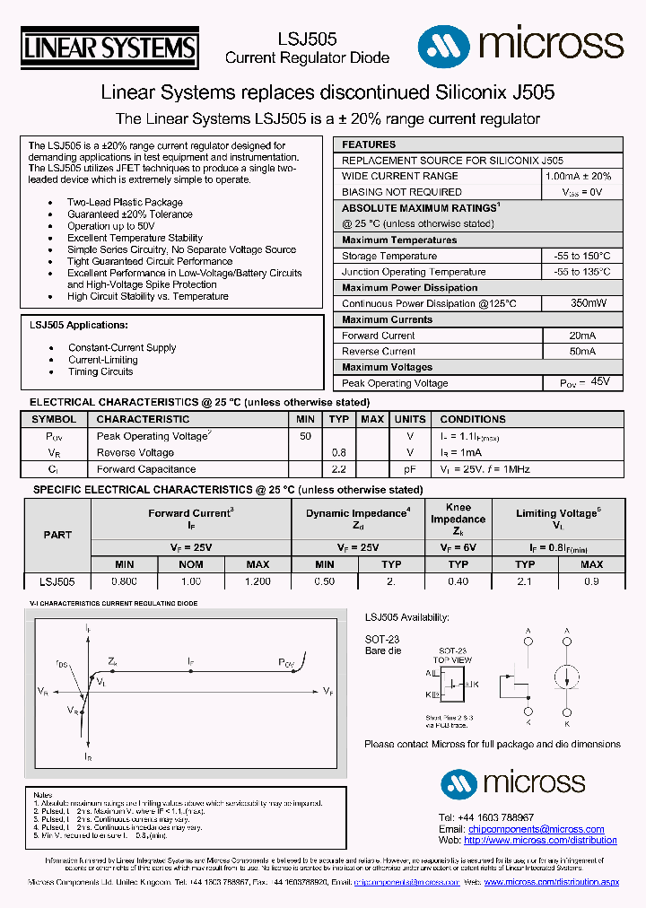 LSJ505SOT-23_6868858.PDF Datasheet