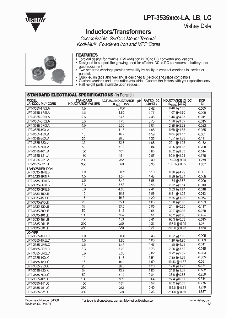 LPT3535251-15LB_6685820.PDF Datasheet