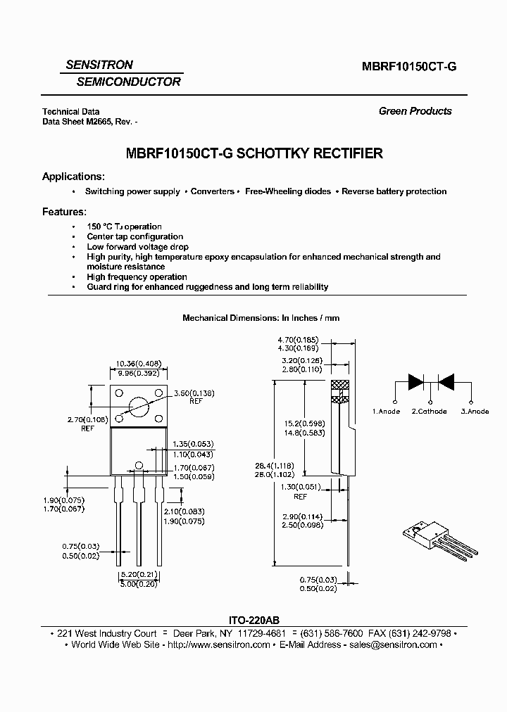 MBRF10150CT-G_6689297.PDF Datasheet