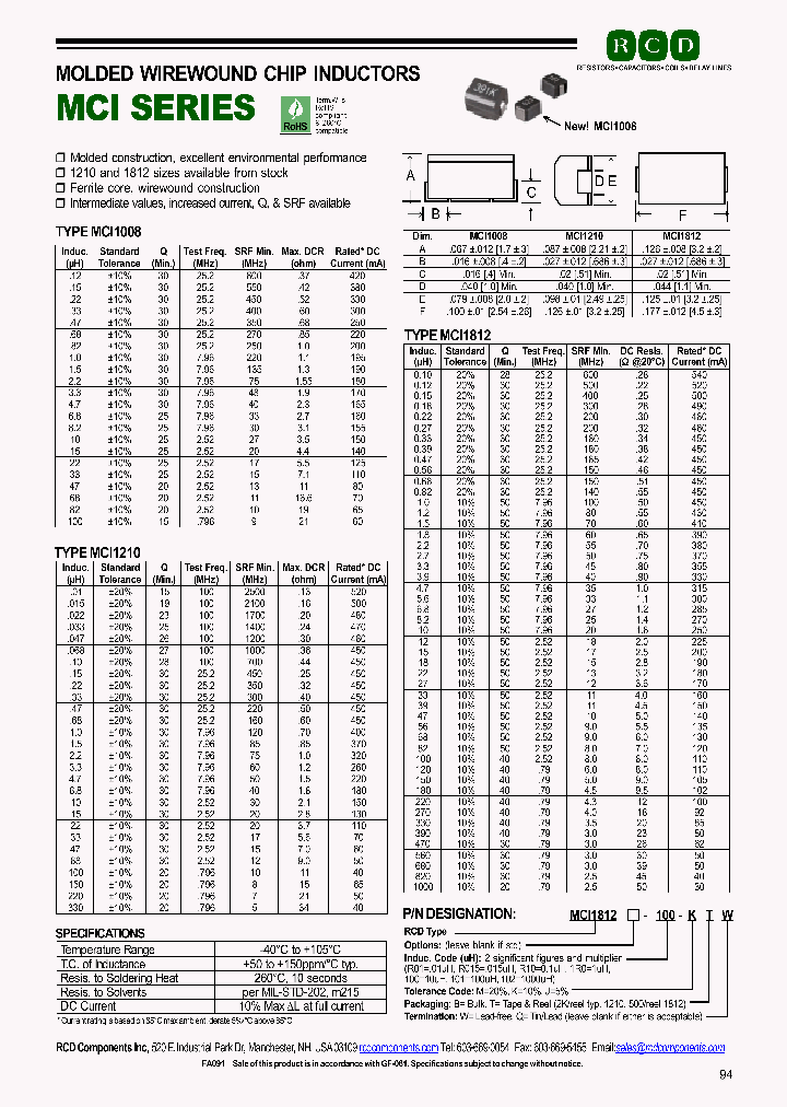 MCI1210-R10-MBW_6687935.PDF Datasheet