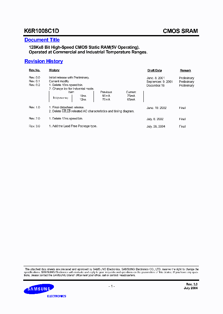 K6R1008C1D-JI100_6691004.PDF Datasheet