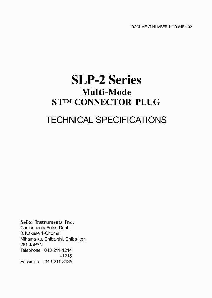 SLP-28112710100_6690460.PDF Datasheet