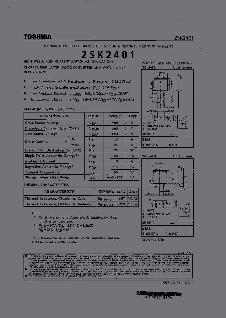 2SK2401TO-220FL_6690987.PDF Datasheet