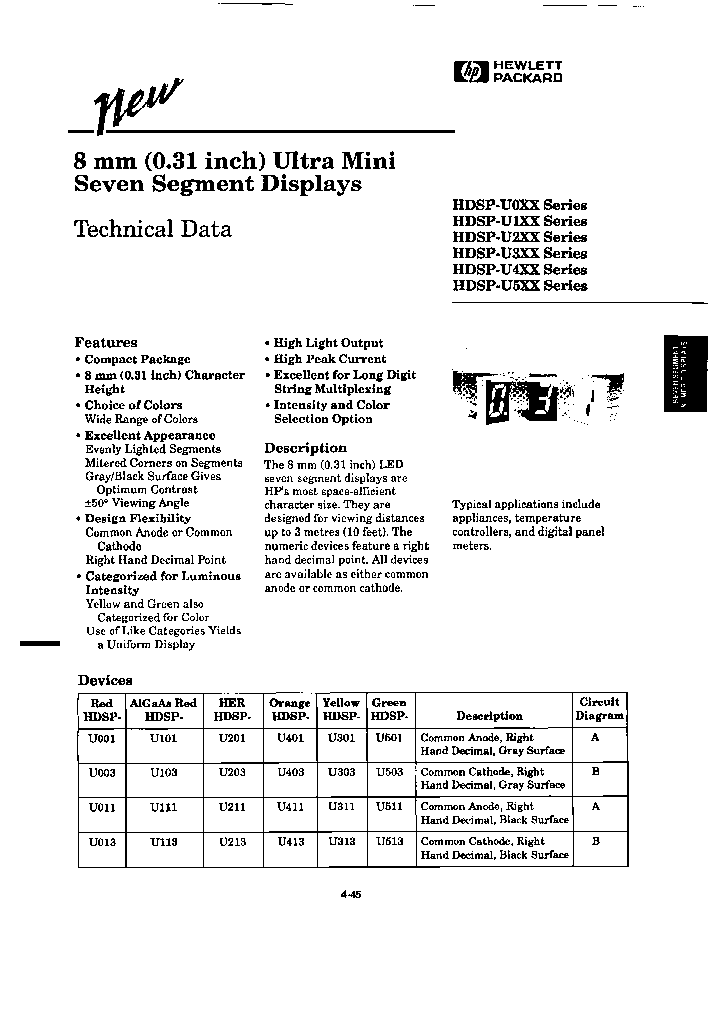 HDSP-U411-S01_6688316.PDF Datasheet