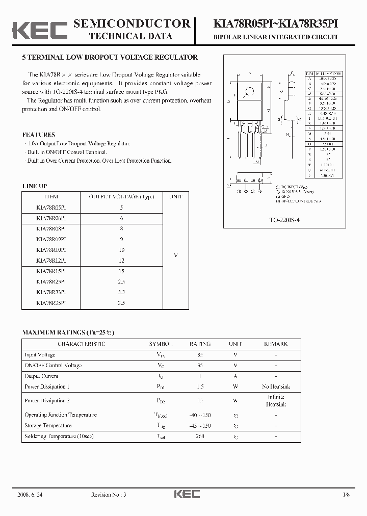 KIA78R06PI_6691551.PDF Datasheet