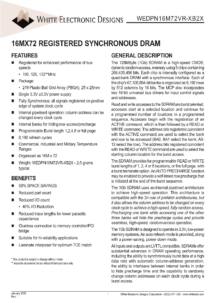 WEDPN16M72VR-125B2C_6695276.PDF Datasheet