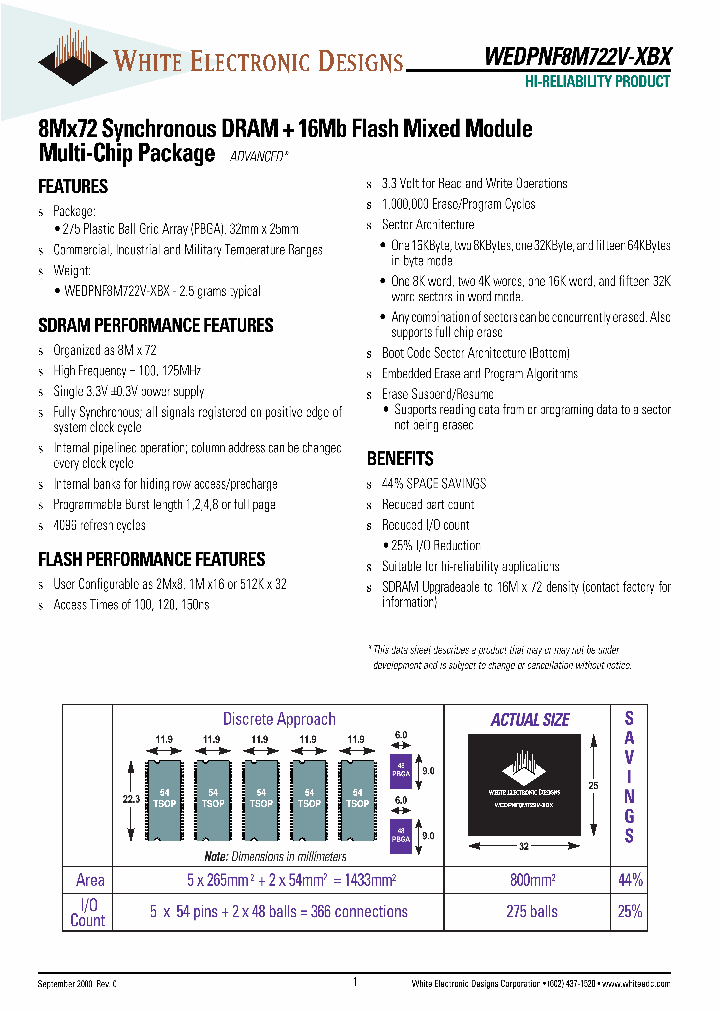 WEDPNF8M722V-1010BM_6695000.PDF Datasheet