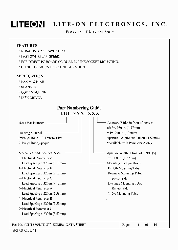 LTH-872-L55_6694815.PDF Datasheet