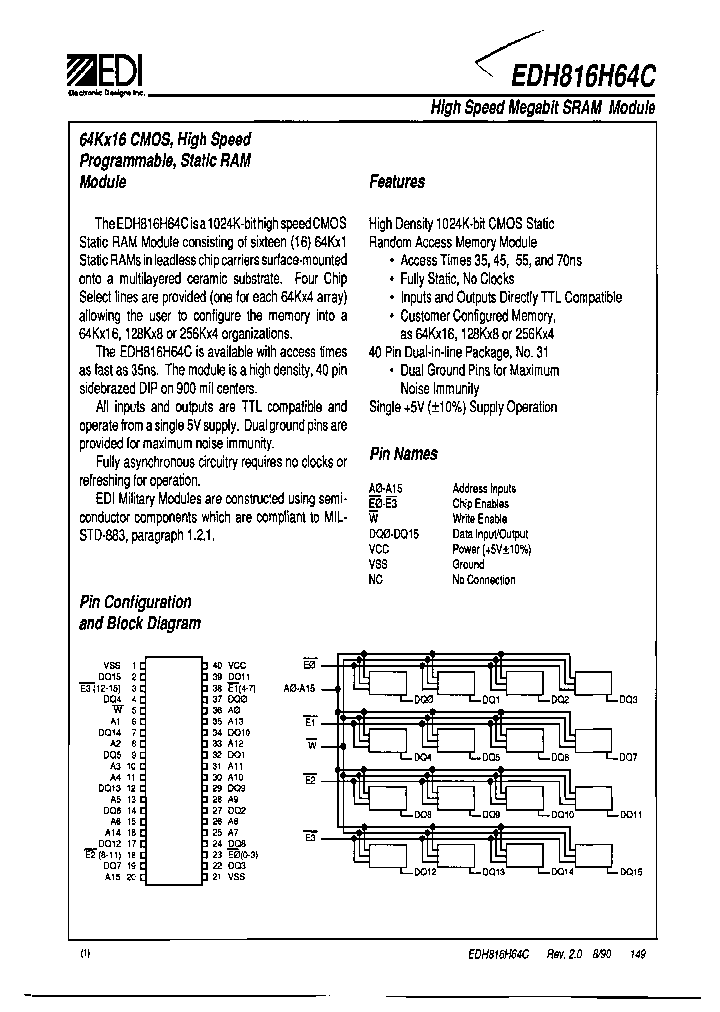 EDH816H64C45C9I_6696554.PDF Datasheet
