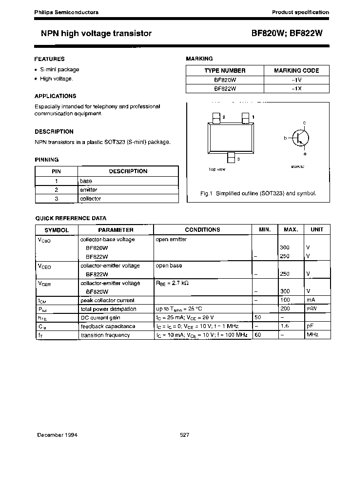 BF822W-TAPE-13_6696356.PDF Datasheet