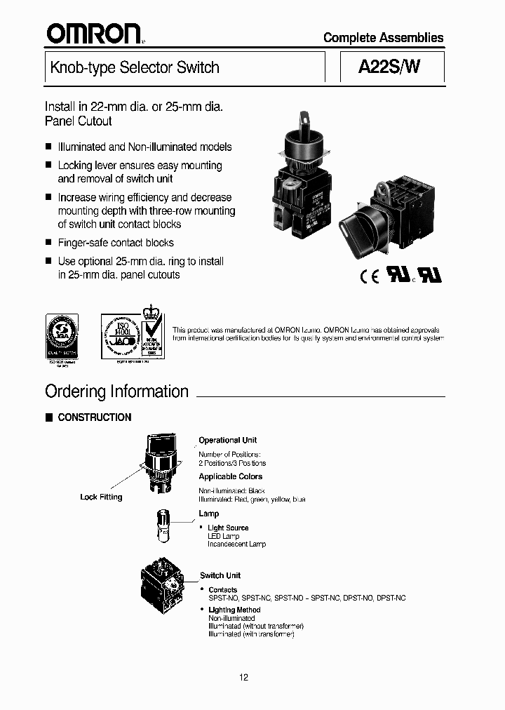 A22W-2AA-T1-02_6696360.PDF Datasheet