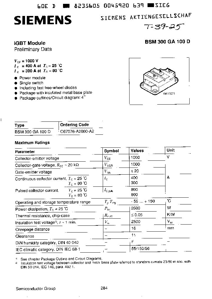 BSM300GA100D_6698168.PDF Datasheet