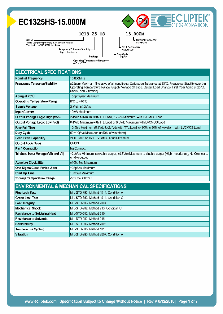 ECLIPTEKCORP-EC1325HS-15000M_6693161.PDF Datasheet