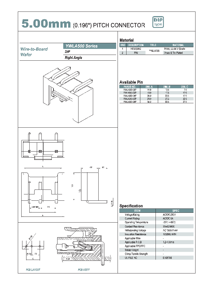 YWLA500-03P_6694761.PDF Datasheet