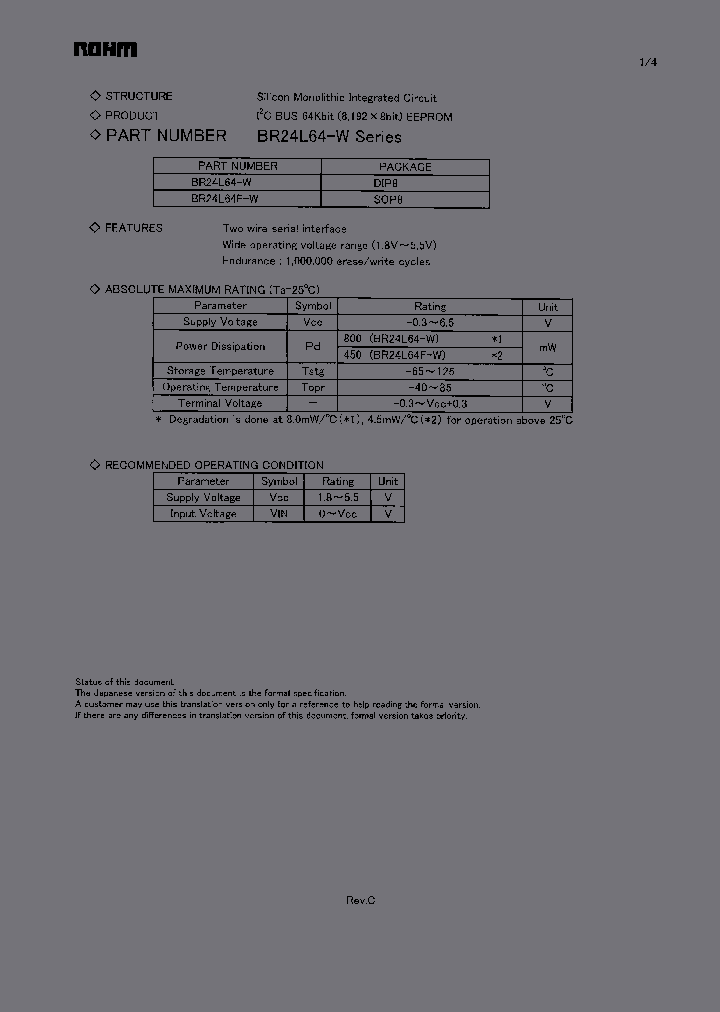BR24L64-W_6688252.PDF Datasheet