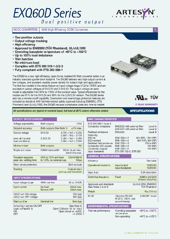 EXQ60-48D3V3-2V5-K_6698513.PDF Datasheet