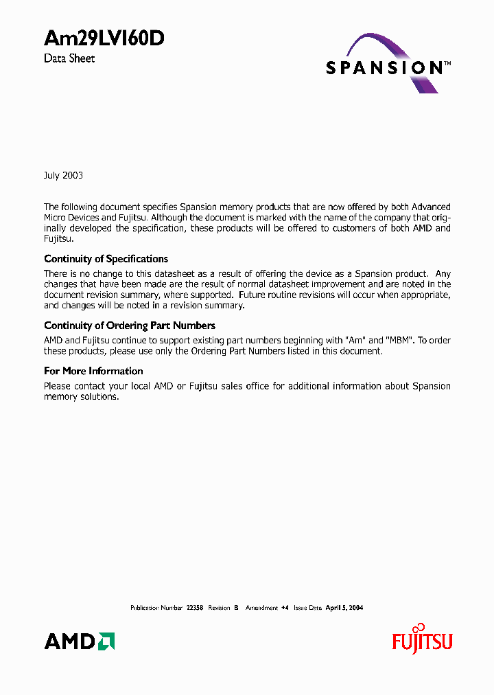 SPANSIONLLC-AM29LV160DB-90FE_6699410.PDF Datasheet