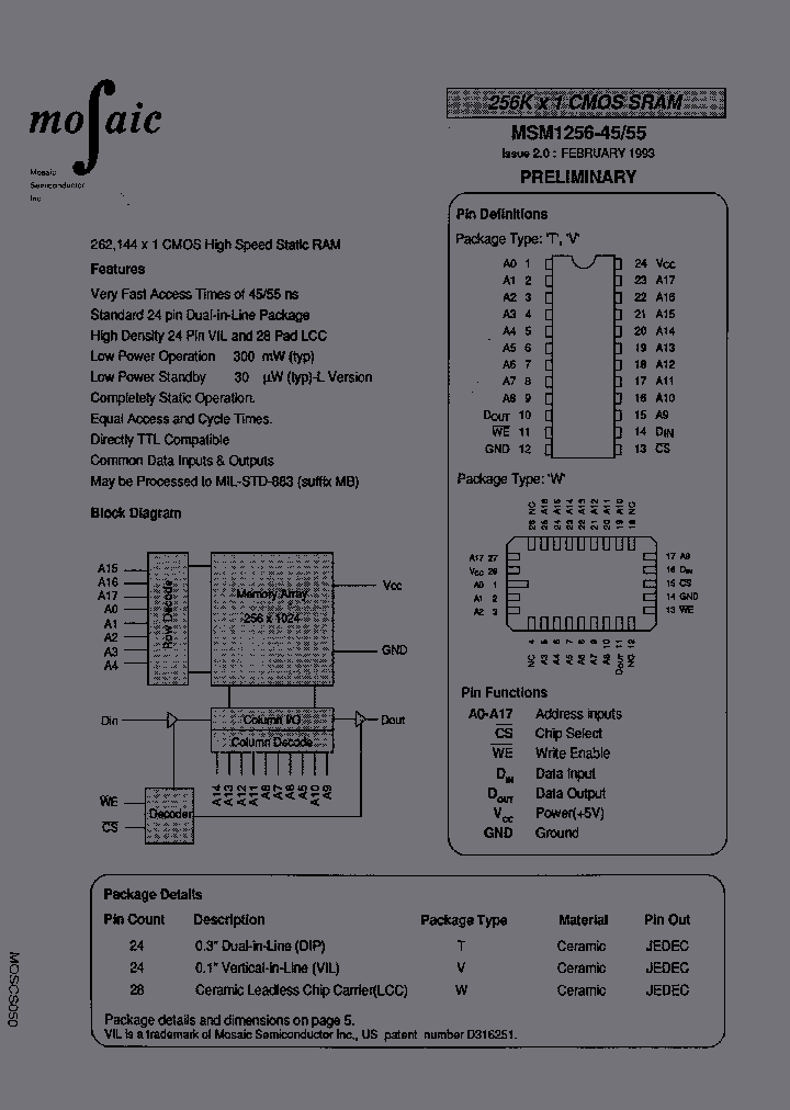 MSM1256V-55_6701794.PDF Datasheet