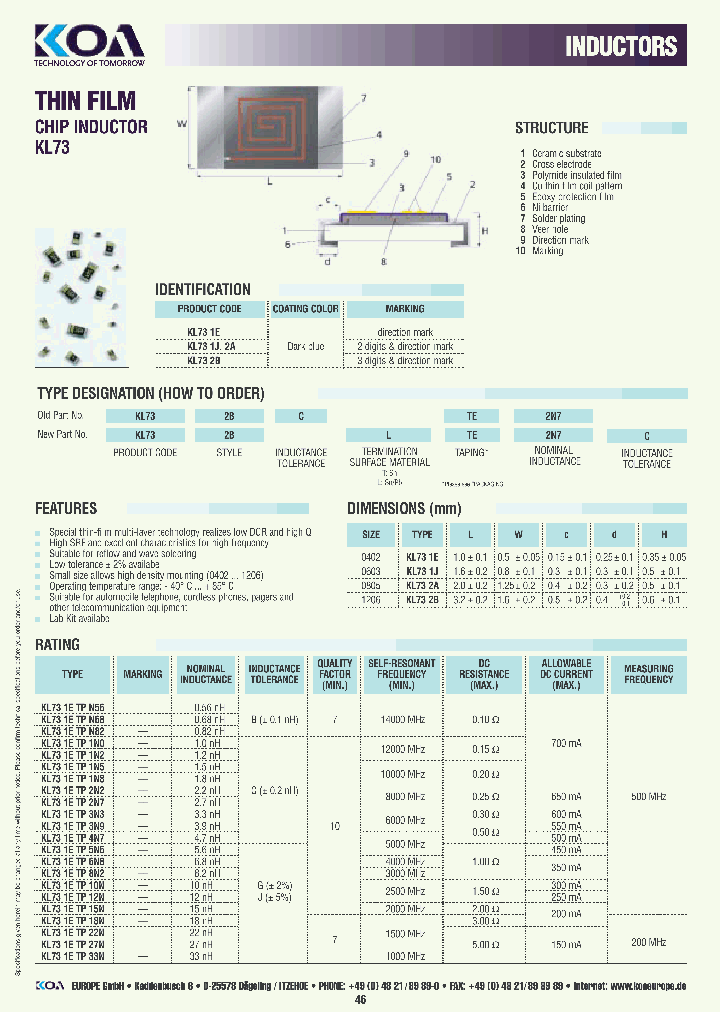 KL732BGTE68N_6702596.PDF Datasheet