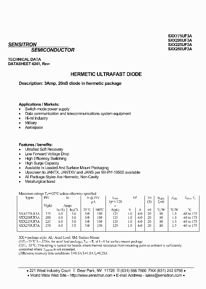 SAL175UF3A_6701056.PDF Datasheet