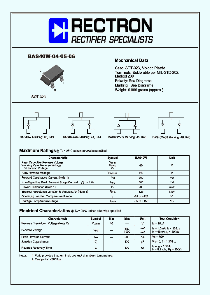 BAS40W-04_6702123.PDF Datasheet