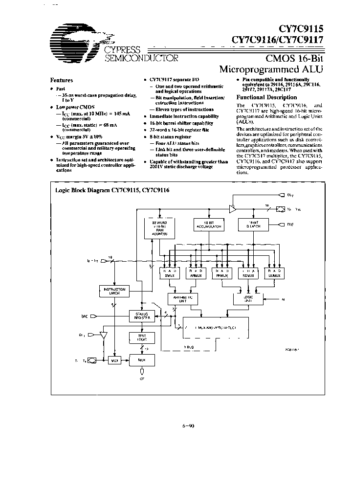 CYPRESSSEMICONDUCTORCORP-CY7C9117-40LMB_6702390.PDF Datasheet