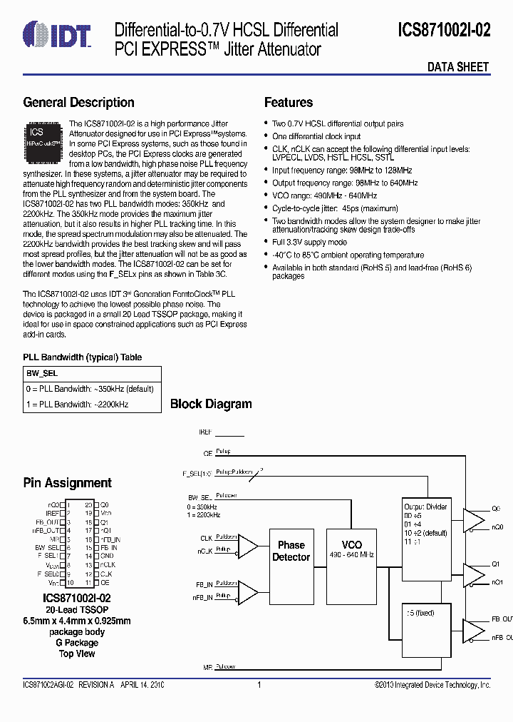 871002AGI-02T_6703106.PDF Datasheet