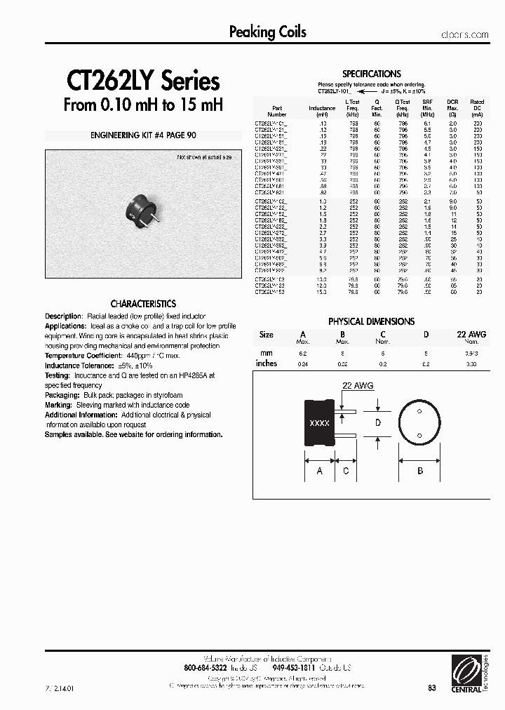 CT262LY-152K_6705241.PDF Datasheet