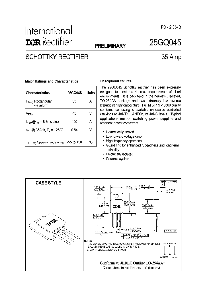 JANTX25GQ045_6696202.PDF Datasheet