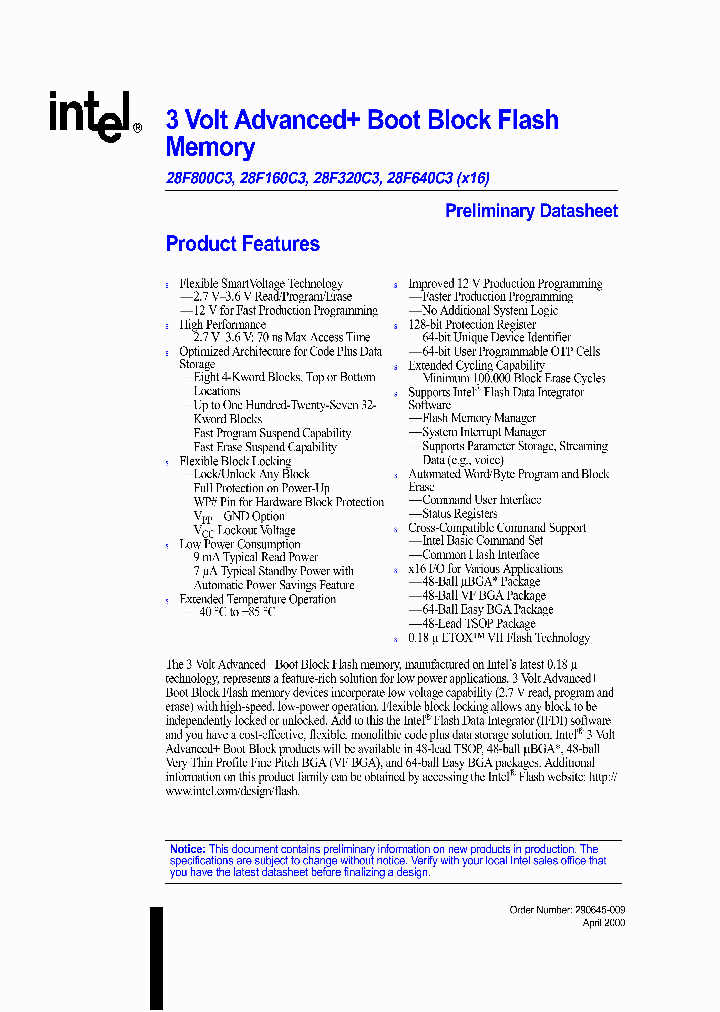 28F640C3_6705368.PDF Datasheet