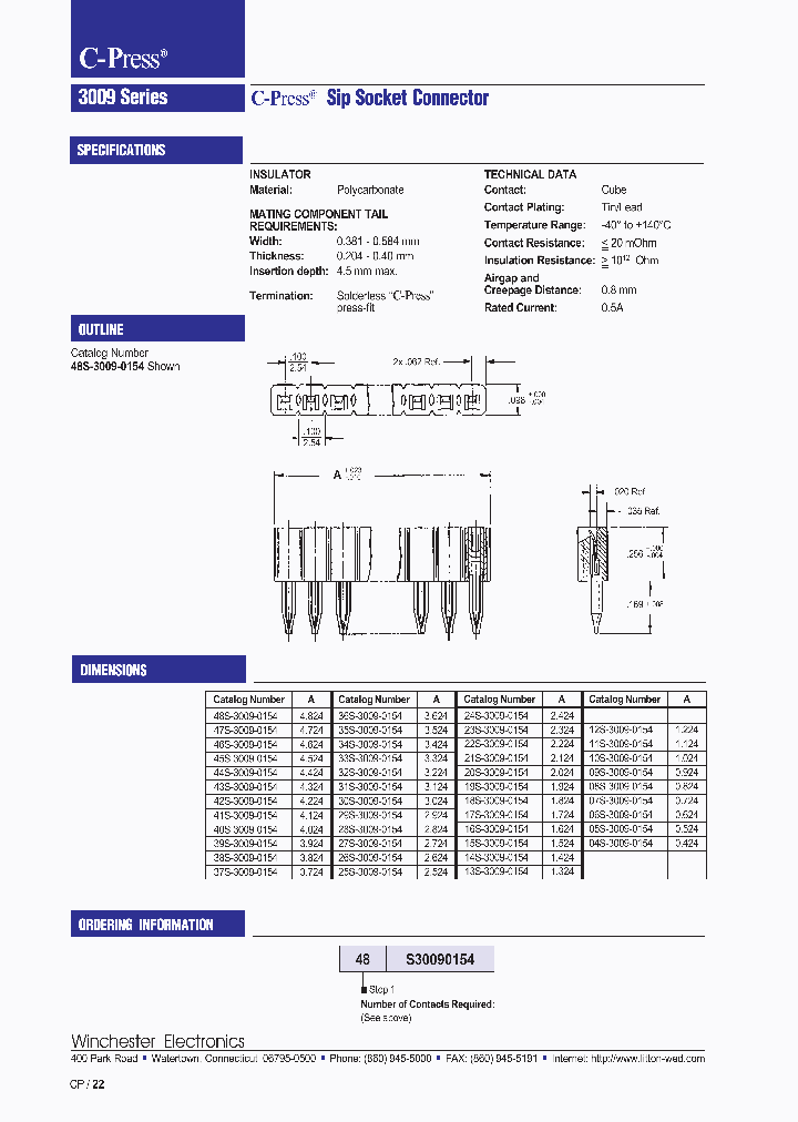 31S-3009-0154_6706415.PDF Datasheet