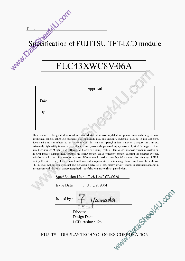 FLC43XWC8V-06A_6929474.PDF Datasheet